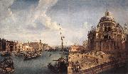 MARIESCHI, Michele The Grand Canal near the Salute sg oil on canvas